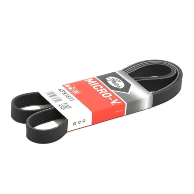 Imagen de GATES 6PK1873 Correa trapecial poli V 1873 6 Poliéster, EPDM (Ethylen Propylen Dien Caucho) RoadMax Value Line OPEL: Astra G Coupé, Zafira A norauto,