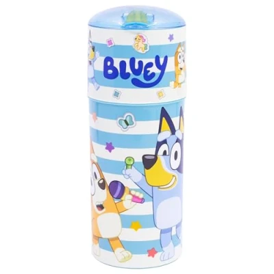 Imagen de Botella de agua infantil plástico 350 ml Bluey