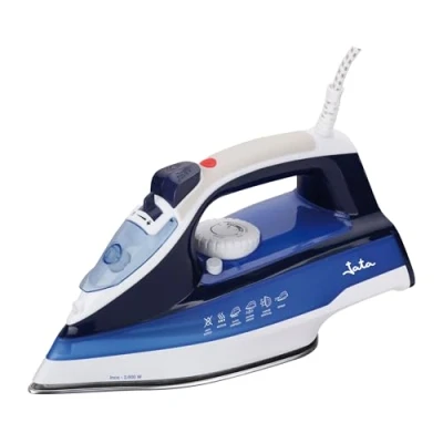 Imagen de Jata PL618 Plancha de Vapor, Suela Acero Inoxidable, 2600 W, vapor vertical y regulable, Golpe 200 g/min, Termostato regulable temperatura, Autolimpieza, Antical, Antigoteo