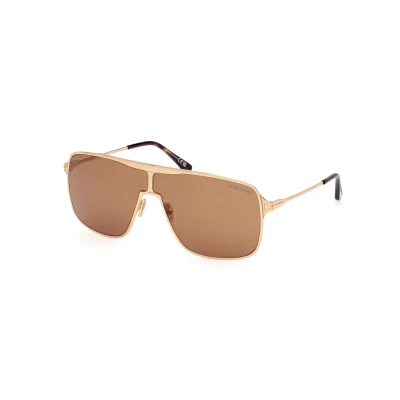 Imagen de Tom Ford Zappa Gafas de sol Shiny deep goldcoloured/brown, Hombre, Talla: One Size, gold coloured/brown