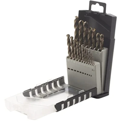 Imagen de Krino 01155301 Juego 19 piezas Brocas rettificate Cobalto Para Acero Inoxidable