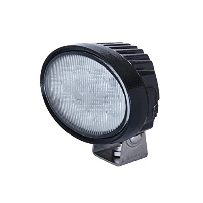 Imagen de HELLA LED Faro de trabajo Oval 100 12V / 24V 1700lm montaje exterior/atornillado Abrazadera giratoria Iluminación campo cercano Conector: Conector DEUTSCH 1GA 996 661 002