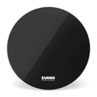Imagen de Evans EQ3 20 inch Resonant Bass Drum Head with No Port Black
