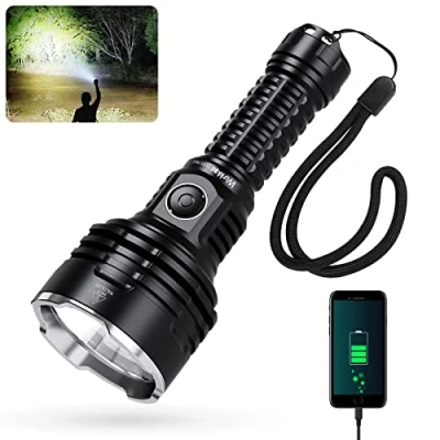 Imagen de Wurkkos TS30S PRO linterna LED 6000 lúmenes, SBT90.2 extremadamente brillante USB recargable con Anduril 2.0 UI, alto lumen, rango de 1086 M, IP68 impermeable