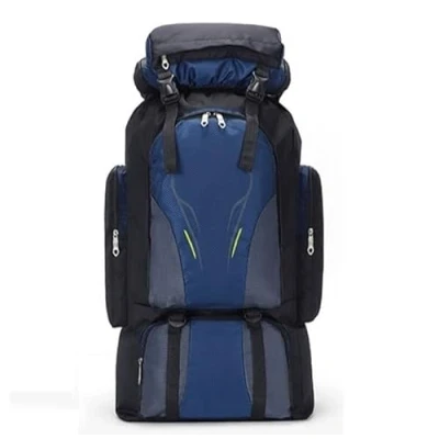 Imagen de ded Mochila de Senderismo para Viajes Montañismo Escalada Camping Trekking 70L Hombres Mujeres macuto Impermeable rojo