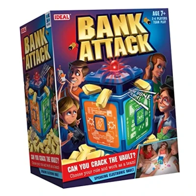 Imagen de Ideal, Bank Attack: The Electronic, Cooperative Escape Game!, Family Games, For 2 4 Players, Ages 7+