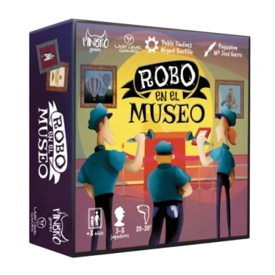 Imagen de PINBRO GAMES Juegos de Cartas, Multicolor (BGROBOMUSEO)