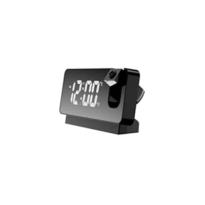 Imagen de YTUGUNB Despertador LED Digital Projection Alarm Clock Table Electronic with Time Projector Bedroom Bedside
