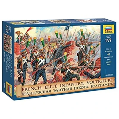 Imagen de Zvezda French Voltigeurs Elite Infantry 1:72 Model Kit Z8042