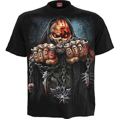Imagen de Spiral 5FDP Game Over Camiseta Negro XL