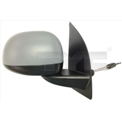 Imagen de Espejo retrovisor Tyc 309 0110 izquierda imprimado Ajuste por cable, convexo FIAT: Panda II Hatchback