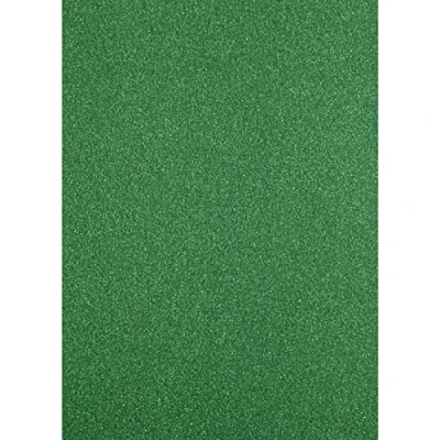 Imagen de Florence Cartulina con purpurina de colores A4 Verde 5 hojas papel para manualidades recortes hacer tarjetas y otras 250 g/m²