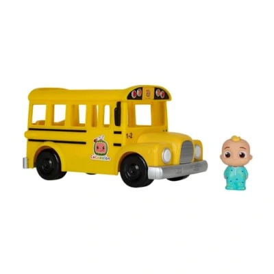 Imagen de Bandai Cocomelon Autobús Musical del Cole WT80113 Multicolor para Niños Felices y Curiosos, Aprendizaje, Diversión, Juego Melodías.