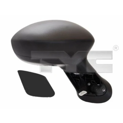 Imagen de Espejo retrovisor Tyc 309 0063 derecha negro para ajuste elect. espejo, convexo FIAT: Grande Punto Hatchback, Evo Linea