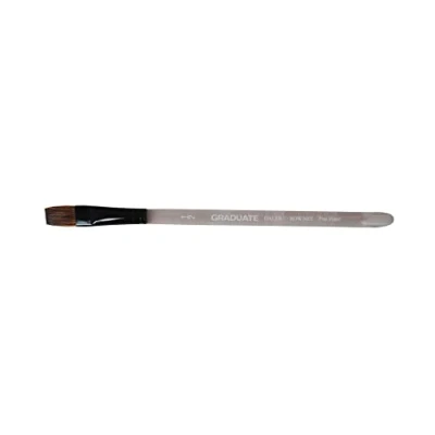 Imagen de Daler Rowney Graduate P.Sintético Poney Aguadas Mango Corto 3/4&quot;