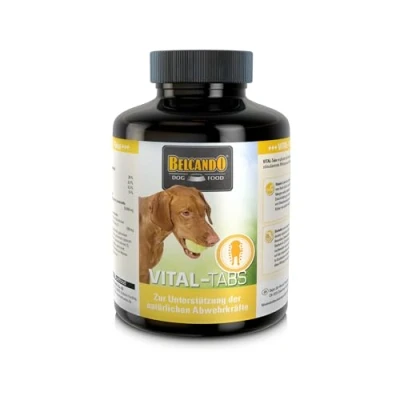 Imagen de Belcando Vital Tabs [120 Stk.] para reforzar Las defensas Naturales Complemento alimenticio Perros