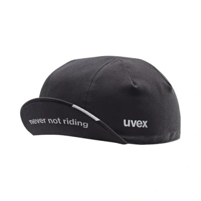 Imagen de uvex cycling cap gorra para bicicleta, transpirable y de secado rápido, protege del sol los insectos, black, L XL