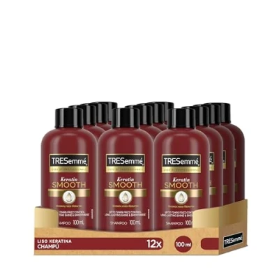Imagen de TRESemmé Champú Liso Keratina 100 ml Pack de 12