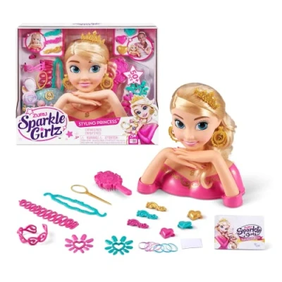 Imagen de Diseño de Uñas Cabezal Peinado Sparkle Girlz por ZURU