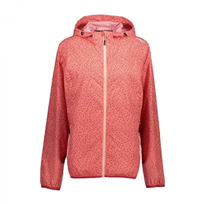 Imagen de CMP Chaqueta Mujer Rain Fix Capucha, Coral, XXS