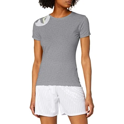 Imagen de Kempa Core 2.0 Camiseta de Entrenamiento, Mujer, Gris Oscuro Mezcla, XS