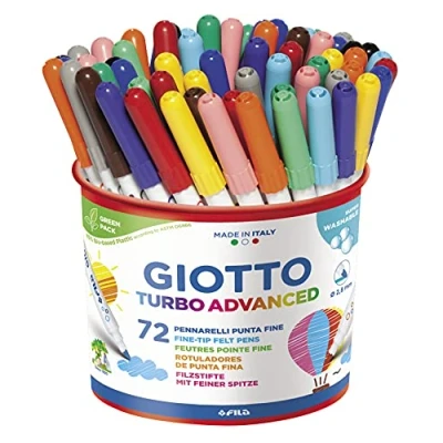 Imagen de Giotto Turbo Advanced, Rotuladores Bote 72 unidades