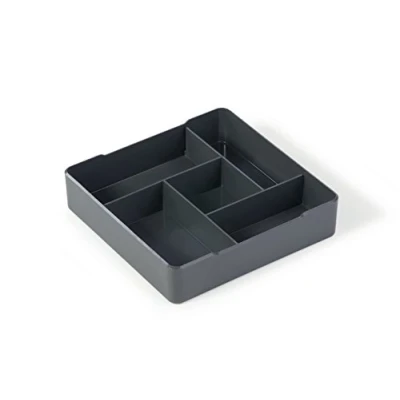 Imagen de Durable 338658 Compartimento con separadores para servir café, dispensador de cápsulas café/bolsas té/barritas azúcar, antracita