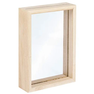 Imagen de Rayher marco de madera con doble metacrilato, 11,5x16x3,5 cm, para fotos pequeñas, 62839505