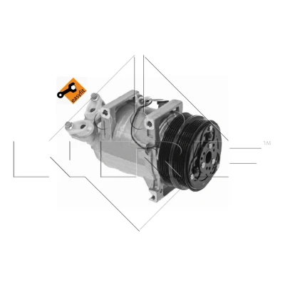 Imagen de NRF EASY FIT 32492 compresor de Aire Acondicionado DKS15D 12 PAG 46 con aceite PAG, junta anular FORD: Focus 2, KUGA 1 norauto,