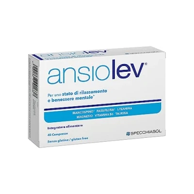 Imagen de Specchiasol Ansiolev 45 Comprimidos Ayuda contra los momentos de ansiedad