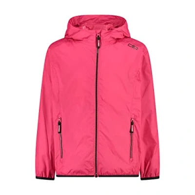 Imagen de CMP Chaqueta Kid G con capucha Rain Fix, Fresa, 140