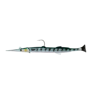 Imagen de Savage Gear 3D Needlefish Pulsetail 23cm 55g Sinking Barracuda (2+1pcs) Señueo de mar
