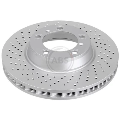 Imagen de A.B.S. COATED 17700 Disco de freno 330 34 5 perforado/ventil. int. revestido PORSCHE: 911 Coupé, Targa, Cabrio