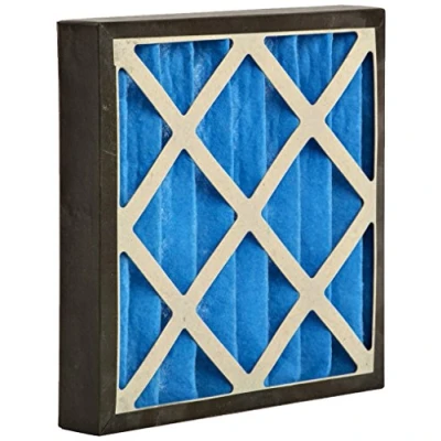 Imagen de GVS Filter Technology G4P.15.15.4.SUA001.005 Paneles filtrantes plisados G4, Azul/Blanco (Pack 5uds)