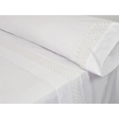 Imagen de Pierre Cardin Juego de Sábanas Elisa Blanco Cama 135