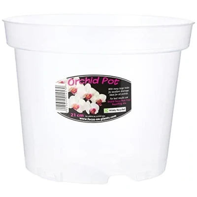 Imagen de Growth Technology Ltd Maceta Transparente para orquídeas 21 cm