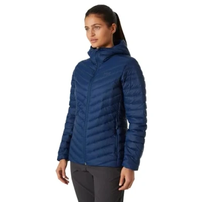 Imagen de Helly Hansen Womens W Verglas Hooded Down Insulat, Océano, XL