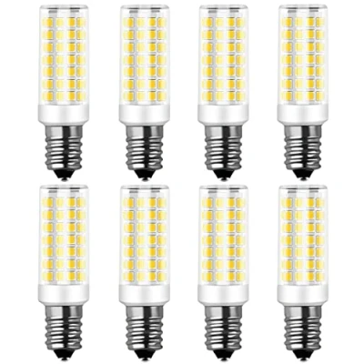 Imagen de RANBOO Bombillas E14 LED 9W Equivalente a Halógena de 75W Blanco Frío 6000K 750lm AC 220 240V, 360 Ángulo Haz, No Regulable, Sin Parpadeo, 8 Unidades