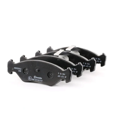 Imagen de BREMBO P 24 044 Juego de pastillas freno excl. contacto avisador desgaste con clip émbolo sin accesorios FORD: FIESTA 4, KA Hatchback