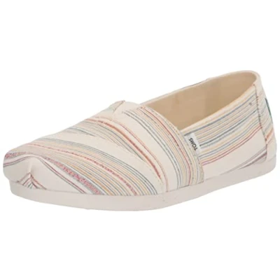 Imagen de TOMS Alpargata, Mocasín Plano Mujer, Natural Speckled, 36 EU