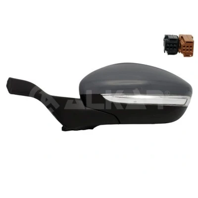 Imagen de Espejo retrovisor Alkar 6125296 izquierda imprimado eléctrico calefactable, convexo PEUGEOT: 208 I Hatchback, 2008 Familiar
