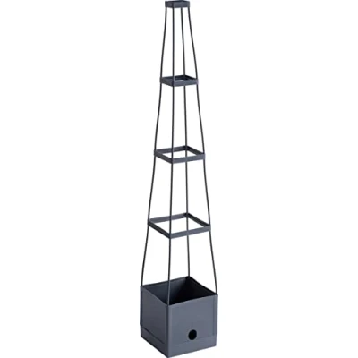Imagen de Meister Torre de siembra 150 x 25 cm para Tomates y Enredaderas con Ayuda Depósito Agua 2,5 L como Sistema riego Altura Ajustable/Torre Tomate/Torre Tomate / 9970500