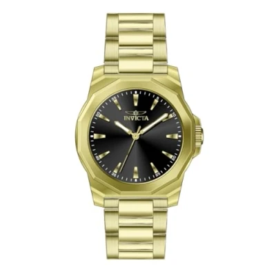 Imagen de INVICTA Speedway Reloj para Hombre Cuarzo Acero Inoxidable 42mm, Oro/Negro