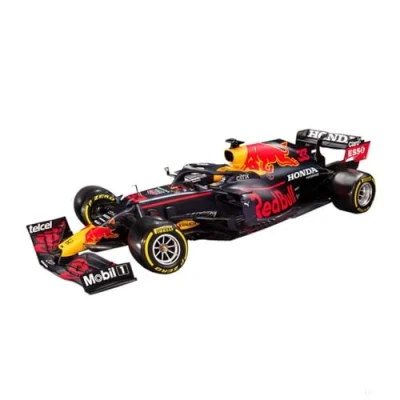 Imagen de Bburago Race 18 38155 Compatible con Red Bull Honda RB16B, No.33, Racing Honda, Fórmula 1, M.Verstappen, 2021. 1:43, Modelo Terminado