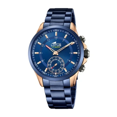 Imagen de LOTUS Reloj Hombre 18812/1 Multifuncion Caja de Acero Inoxidable 316l Plateado Correa