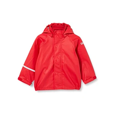 Imagen de CARETEC Rain jacket PU w/o fleece para Unisex niños, Rojo (Red 402), 86