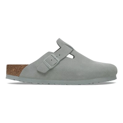 Imagen de Birkenstock Boston LEVE Regular Sandalias planas, Talla: 38, Pure sage Zapatos