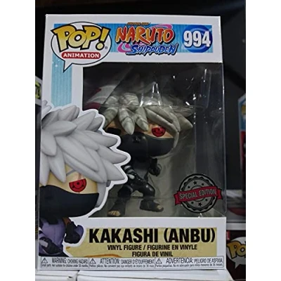 Imagen de Funko Pop Naruto Puden Kakashi Hatake (Anbu) Figura #994 Chase Model Posibilidad de RARA Exclusive Special Edition Anime