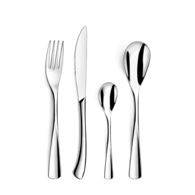 Imagen de Amefa Modelo Vision Cuberterías combinadas, Metal, Gris, Centimeters, 24