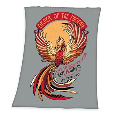 Imagen de Herding Manta Polar Harry Potter 130 x 170 cm, 100% poliéster, Forro